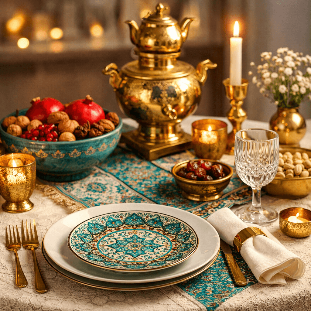 آموزش سفره آرایی ایرانی