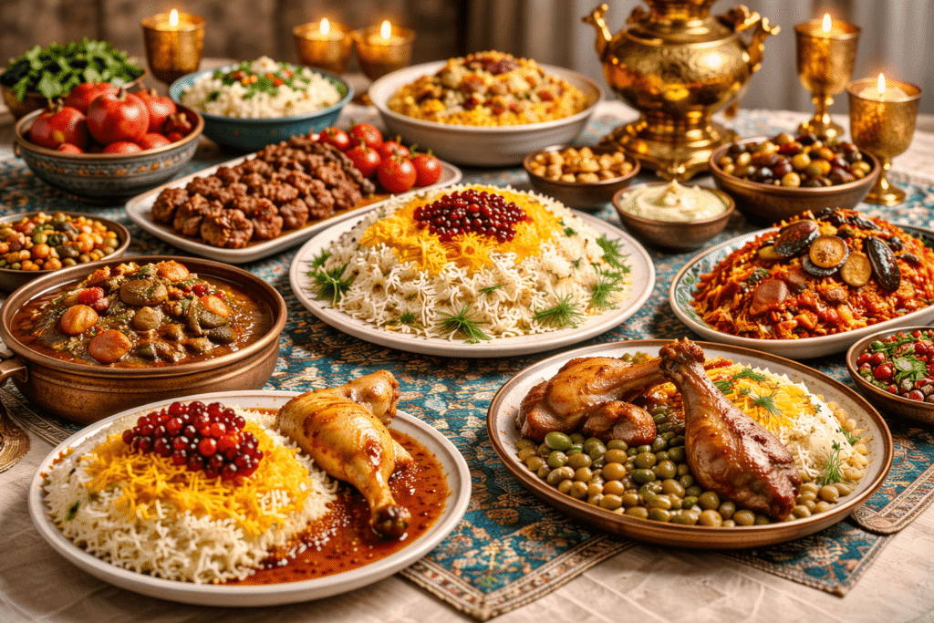 انواع غذاهای ایرانی