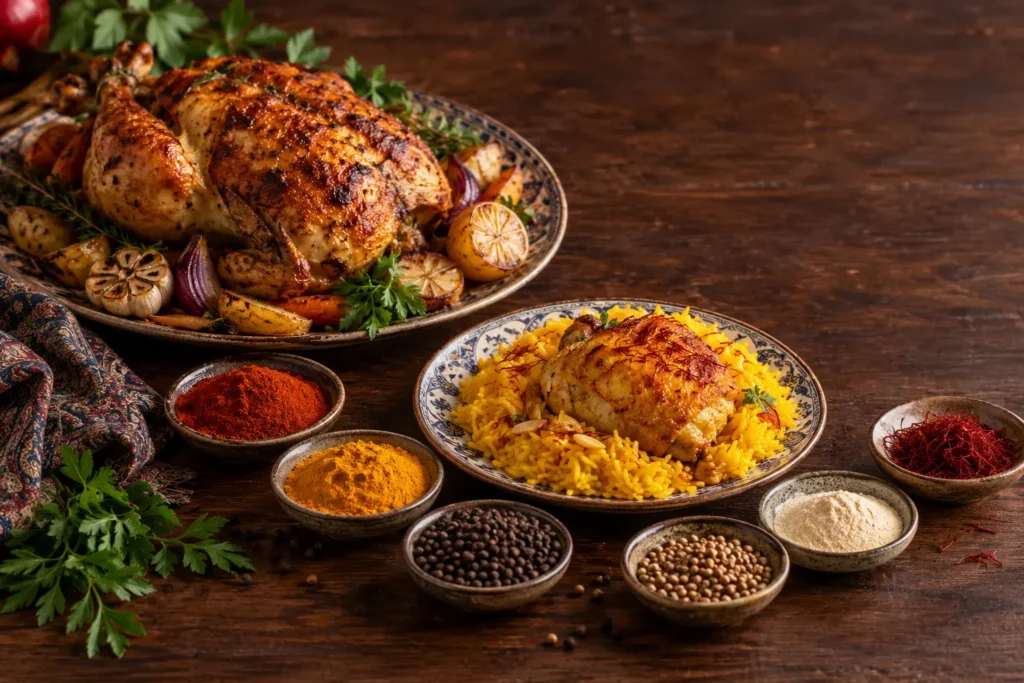 بهترین ادویه برای مرغ