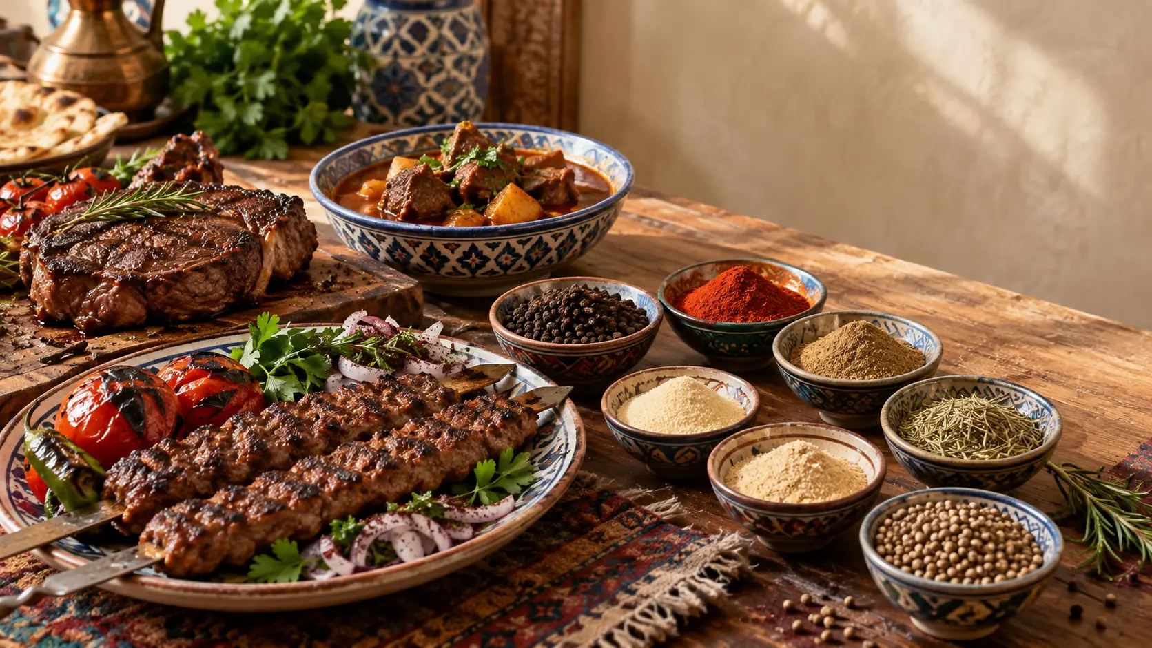 بهترین ادویه برای گوشت قرمز؛ راهنمای کامل و کاربردی شف سمیر