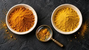 تشخیص زردچوبه اصل